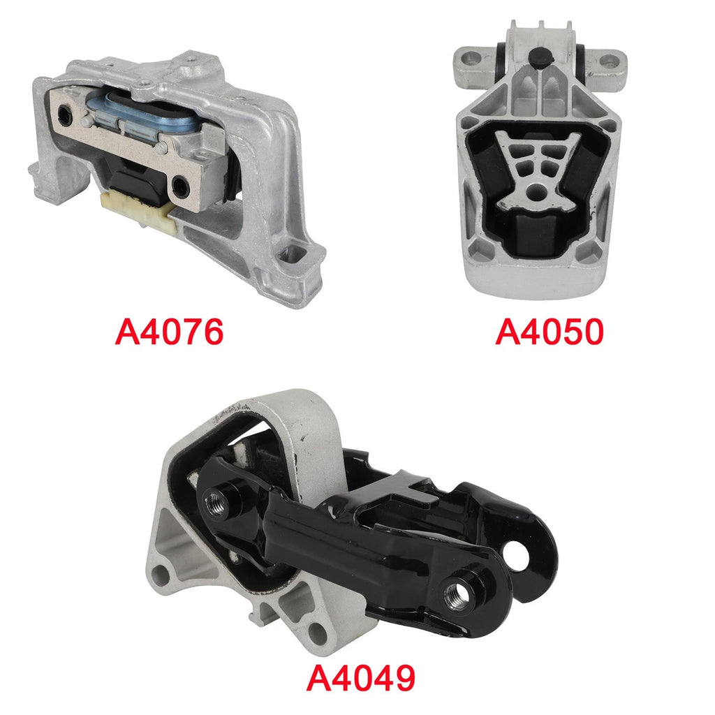 3Pc Engine Motor Mount Set for Mercedes GLA45 AMG (2015–2019)