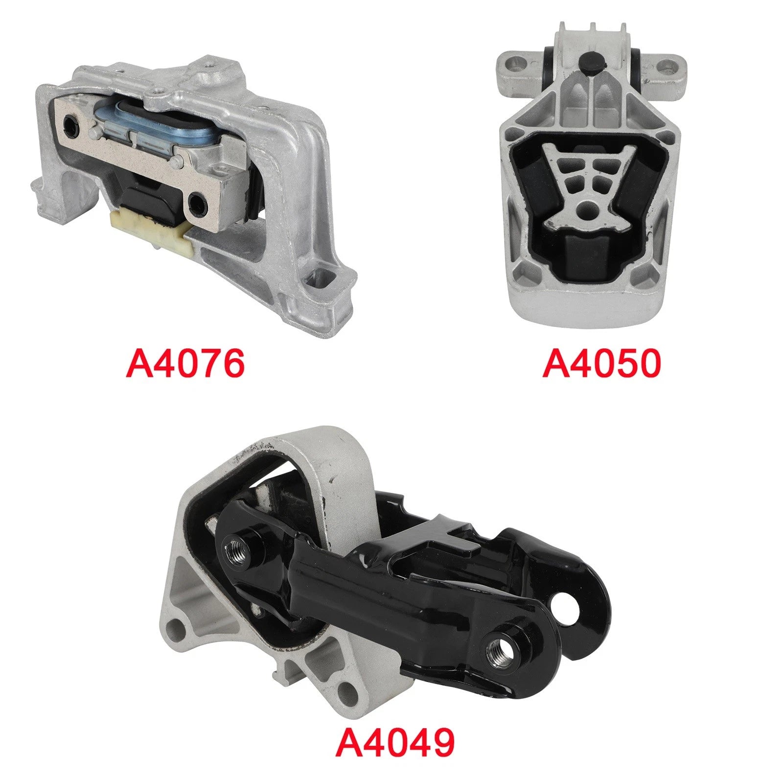 3Pc Engine Motor Mount Set for Mercedes GLA45 AMG (2015–2019)