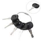 Set of 5 Ignition Keys 14603 8U-9569 for Volvo Mini Excavators & Loaders