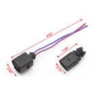 Ambient Air Temperature Sensor with 2-Pin Connector for Audi VW (-)