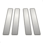 4Pc Chrome Pillar Post Covers for Ford Fusion (2010–2012)