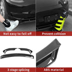 Front Bumper Lip Spoiler for Tesla Model Y (2020–2024) Carbon Fiber