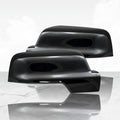 Set of 2 Top Half Mirror Covers for 2019-21 Ram 1500 - Gloss Black w/Turn Signal