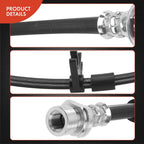 2X Rear Inner Brake Hydraulic Hose for Jeep Cherokee (2014–2019)