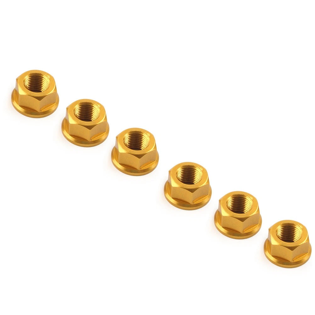 Rear Sprocket Nuts for Ducati Streetfighter Panigale V4 S Speciale (2018–2023) M101.0 Gold