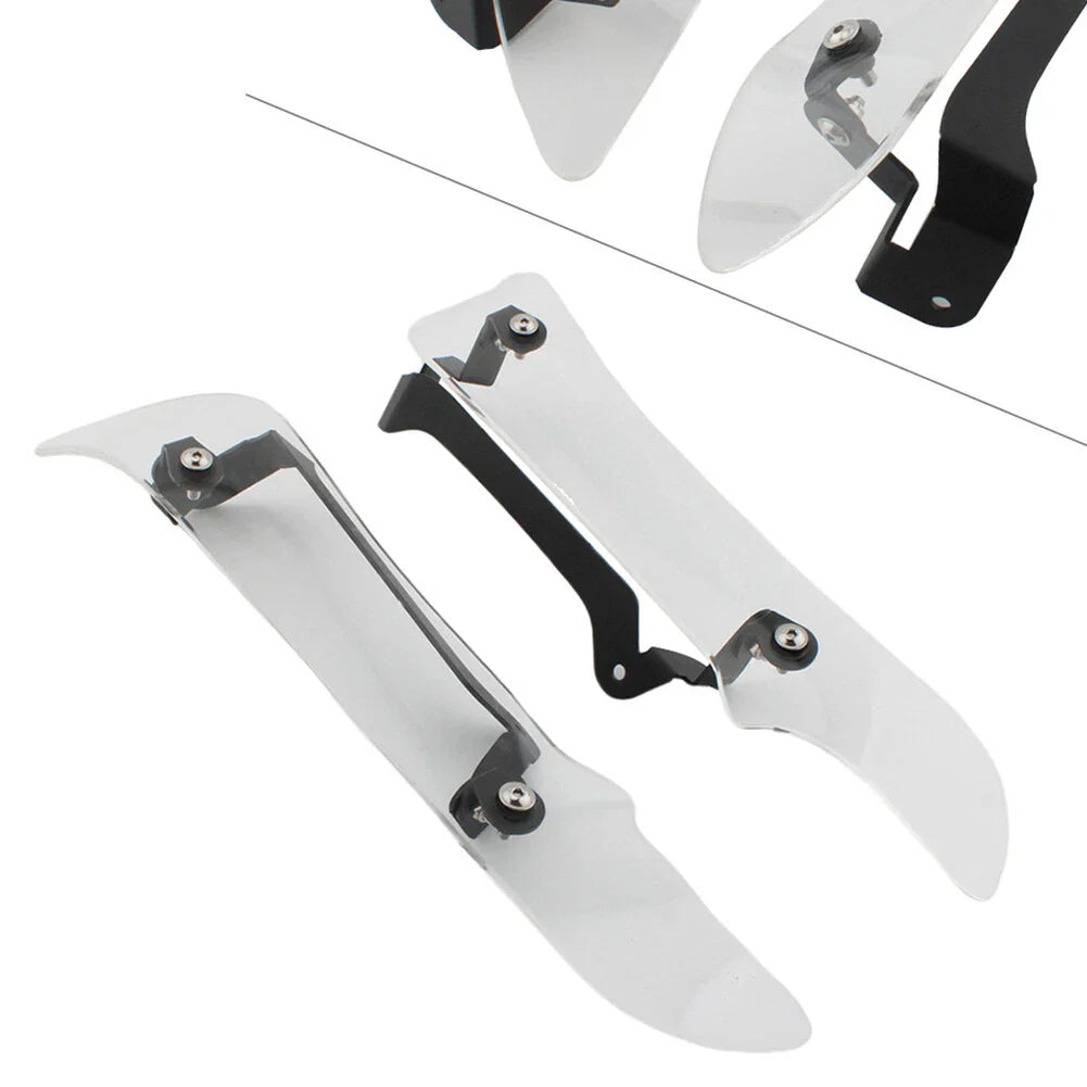 Clear Motorcycle Side Spoilers Wind Deflectors for BMW K1600GT (2017-2023)
