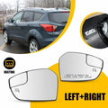 Side Mirror Glass for Ford Escape (2017–2019) Heated Left Right