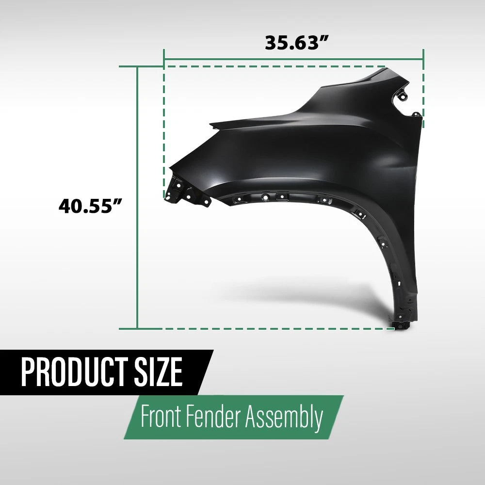 Front Left Fender for Chevrolet Trax (2017–2022)