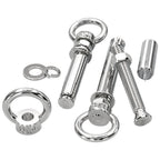 Set of 4 Expansion Bolts and Eye Screws for Walls 6810mm