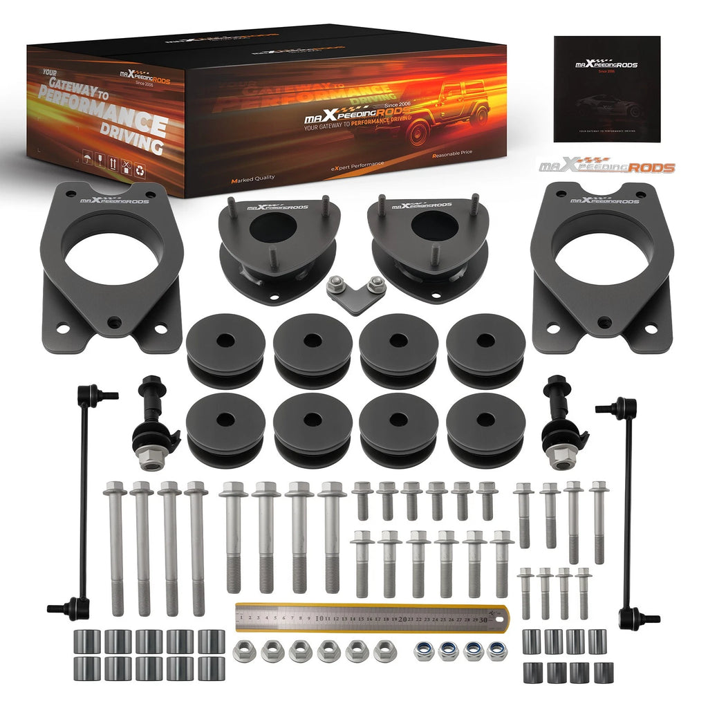 3" Front & Rear Suspension Kit for Honda Ridgeline 2006-2014 Steel Construction