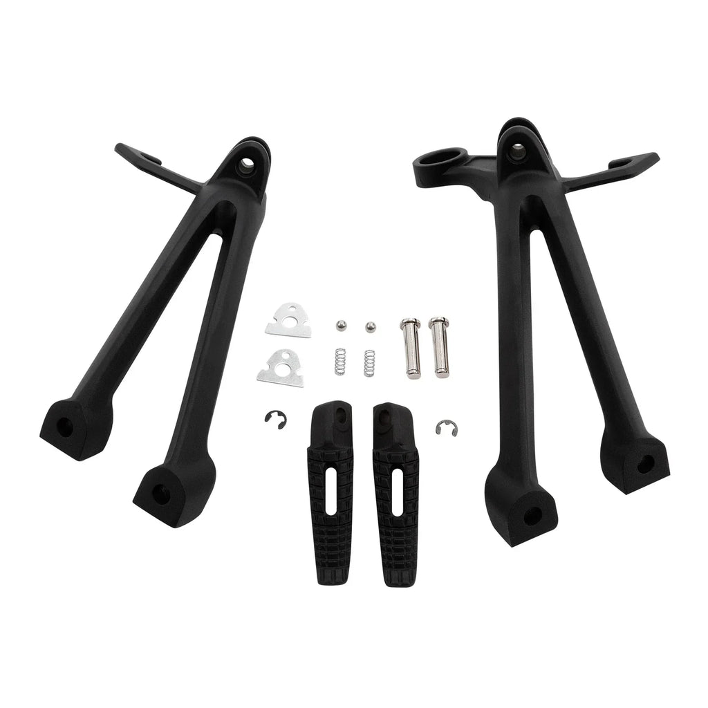 Footrests Footpegs Bracket for SUZUKI GSXR600 GSXR750 (2008-2010)