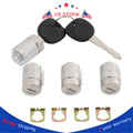 Door Lock Cylinders with Keys for Chevy GMC Express Savana (2001–2007)