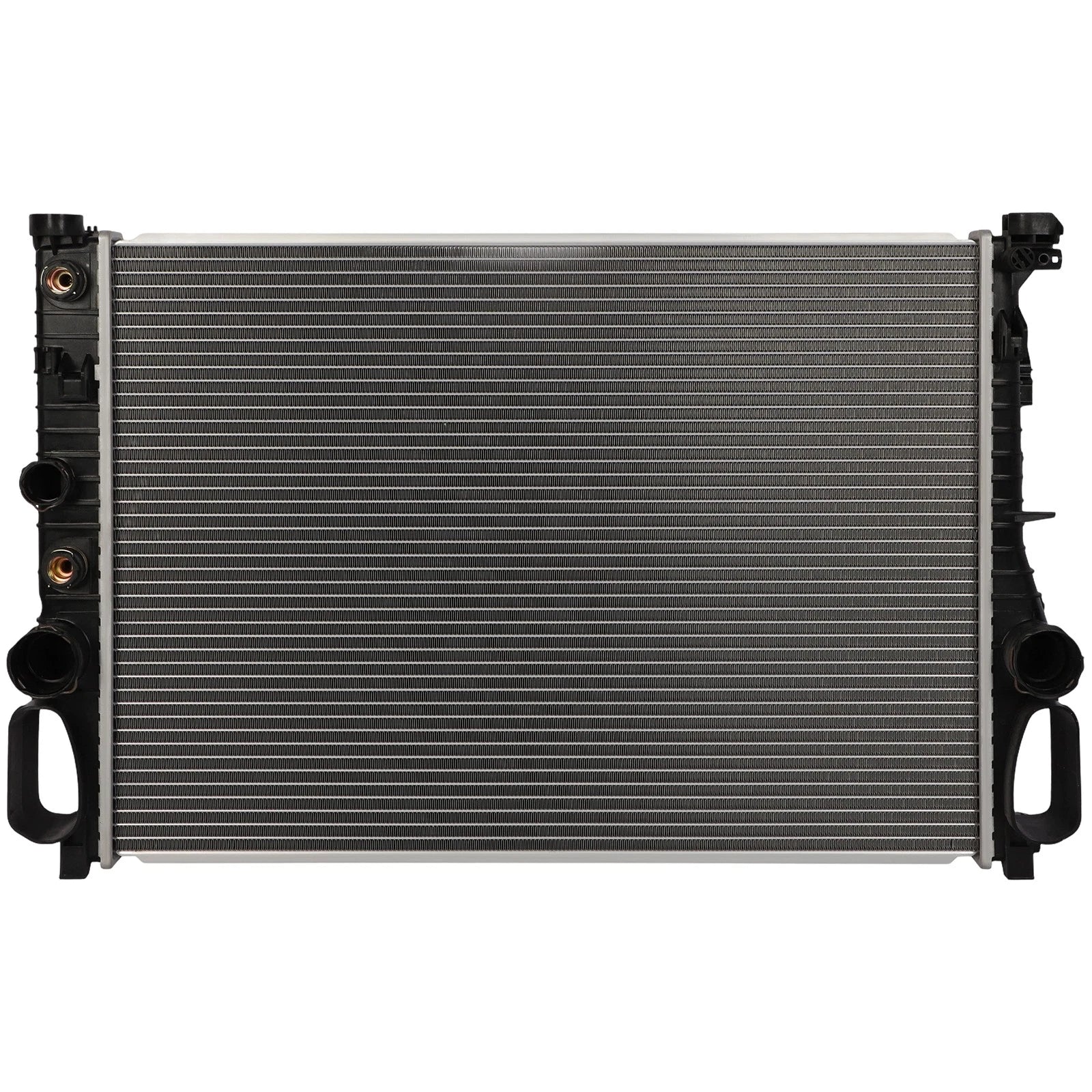 Radiator for Mercedes-Benz E320 E350 (2003–2009) Aluminum 8" Inlet Outlet