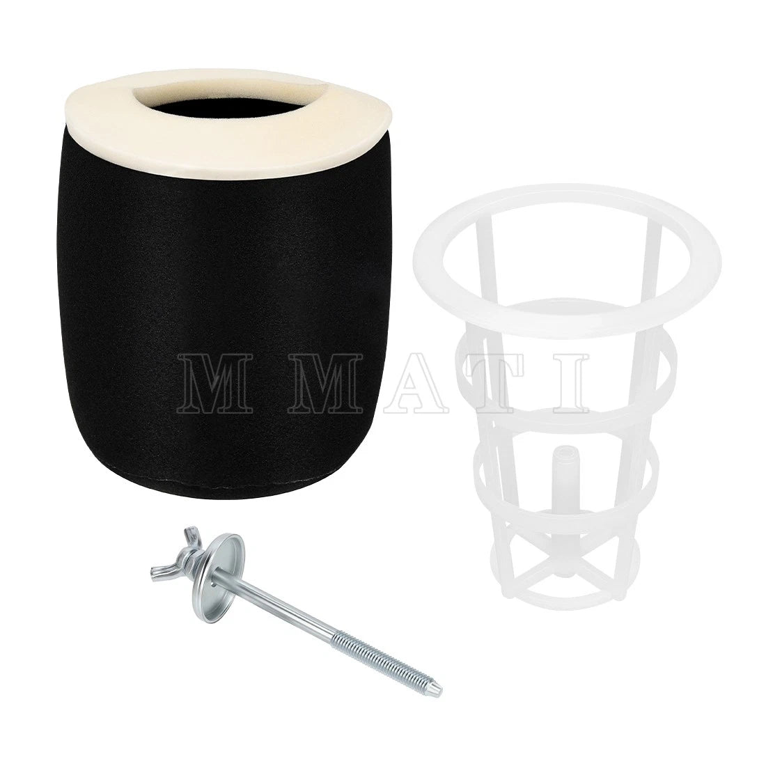 Air Filter Cleaner Kit w/ Cage & Wing Bolt for Yamaha YFZ450 YFZ450R YFZ450X