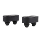 Set of 2 Locking Catch Brackets for 1997-2006 Models - Black Lock Latches