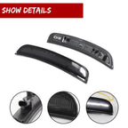 2X White LED Smoke Front Bumper Side Marker Lights for Dodge Charger (2015–2023)