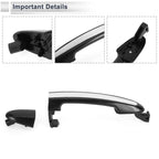 Front Right Exterior Door Handle for Hyundai Santa Fe (2007-2012)