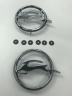 Chrome Quarter Panel Deer Emblems for 1964 Chevrolet Impala
