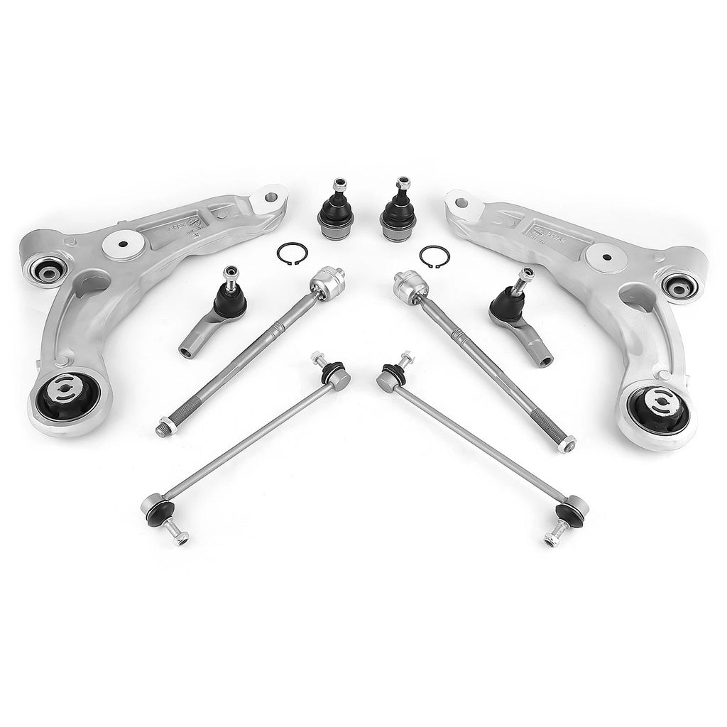 Front Lower Control Arms, Sway Bars & Tie Rods for Jeep Cherokee (2014–2018)