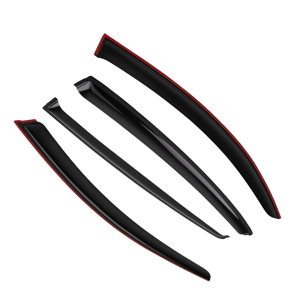 Window Visor Rain Guard Vent for Honda HR-V (2016–2022) Black