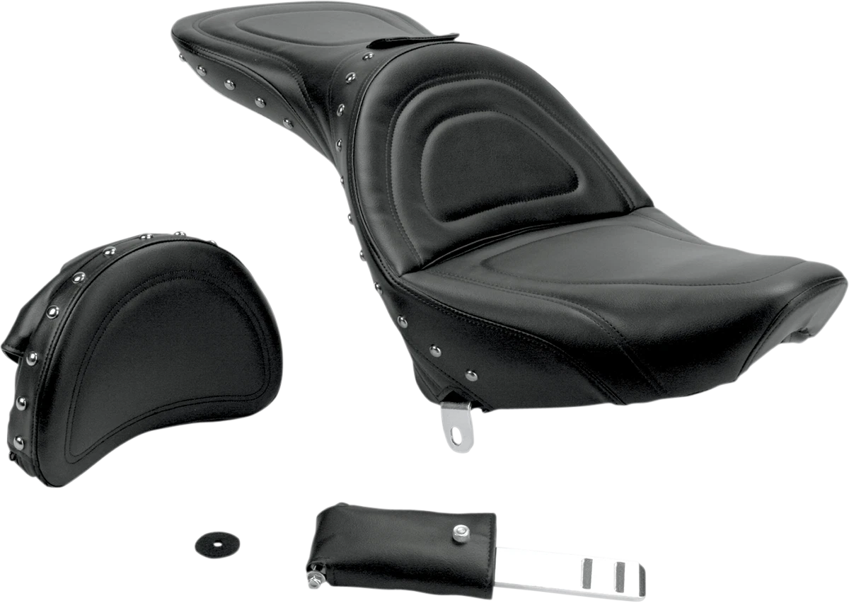 SADDLEMEN Explorer Special Studded Seat for Harley Softail (8802J)