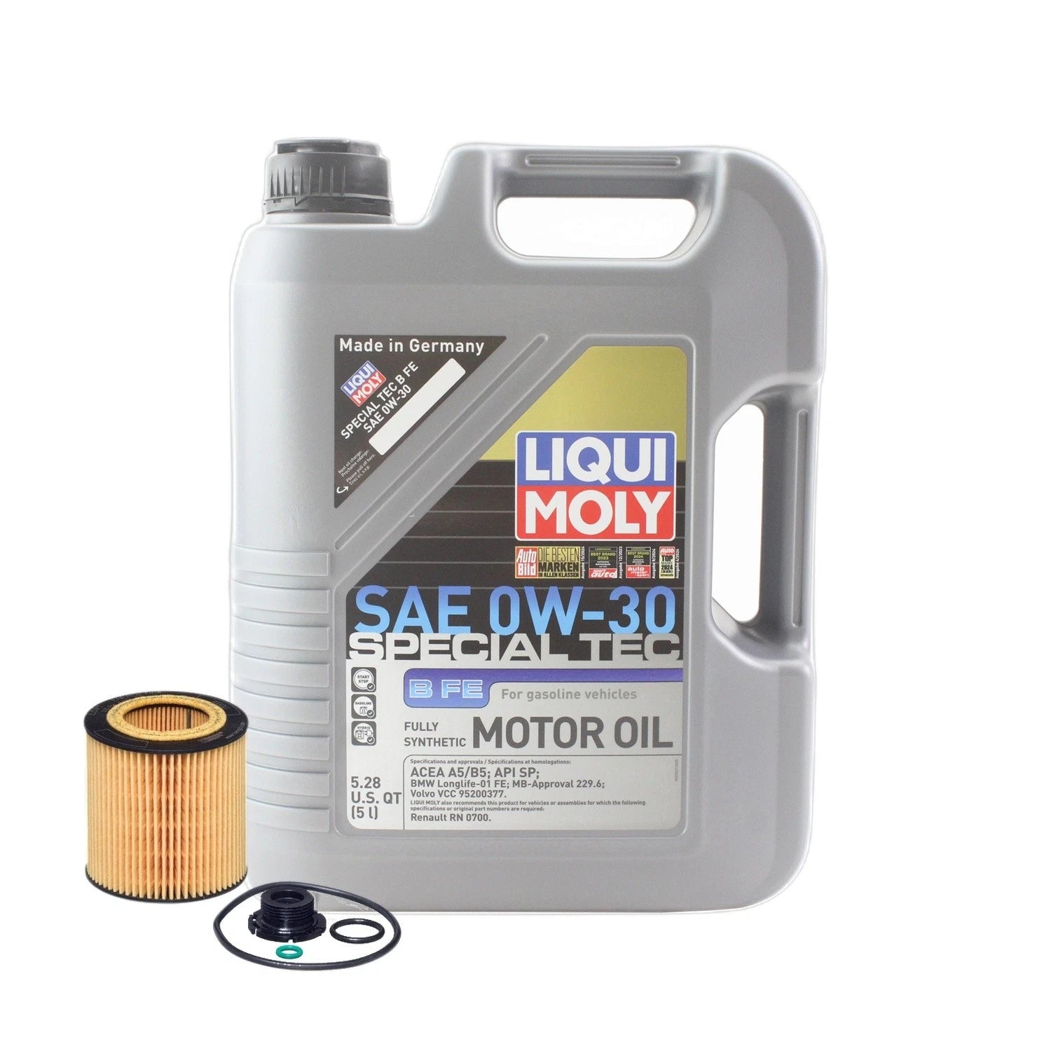 5L Liqui Moly Special Tec B FE 0W-30 Oil Change Kit for BMW 328i X1 (2012–2015)
