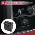 Auxiliary USB Jack Port for Ford Edge (2011–2019) - Black