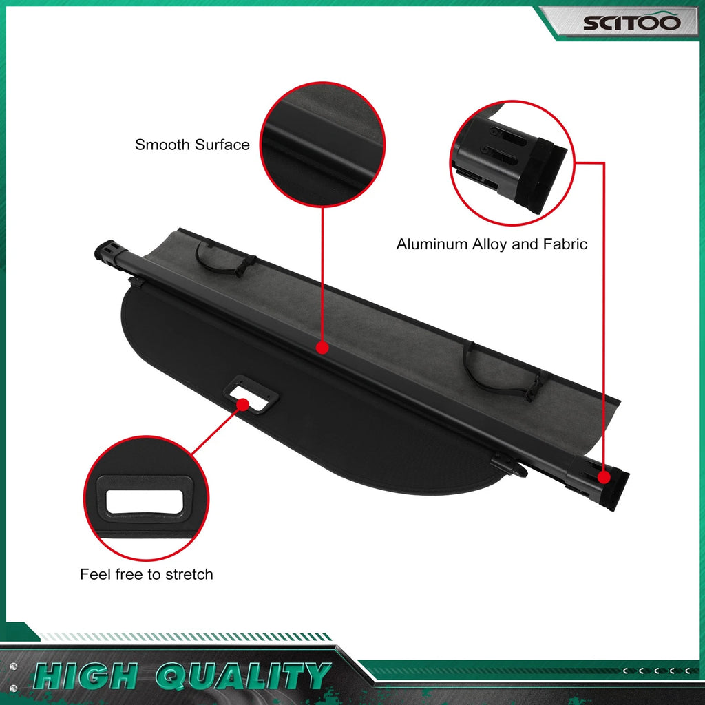 Retractable Cargo Cover for Porsche Cayenne (2011–2018)