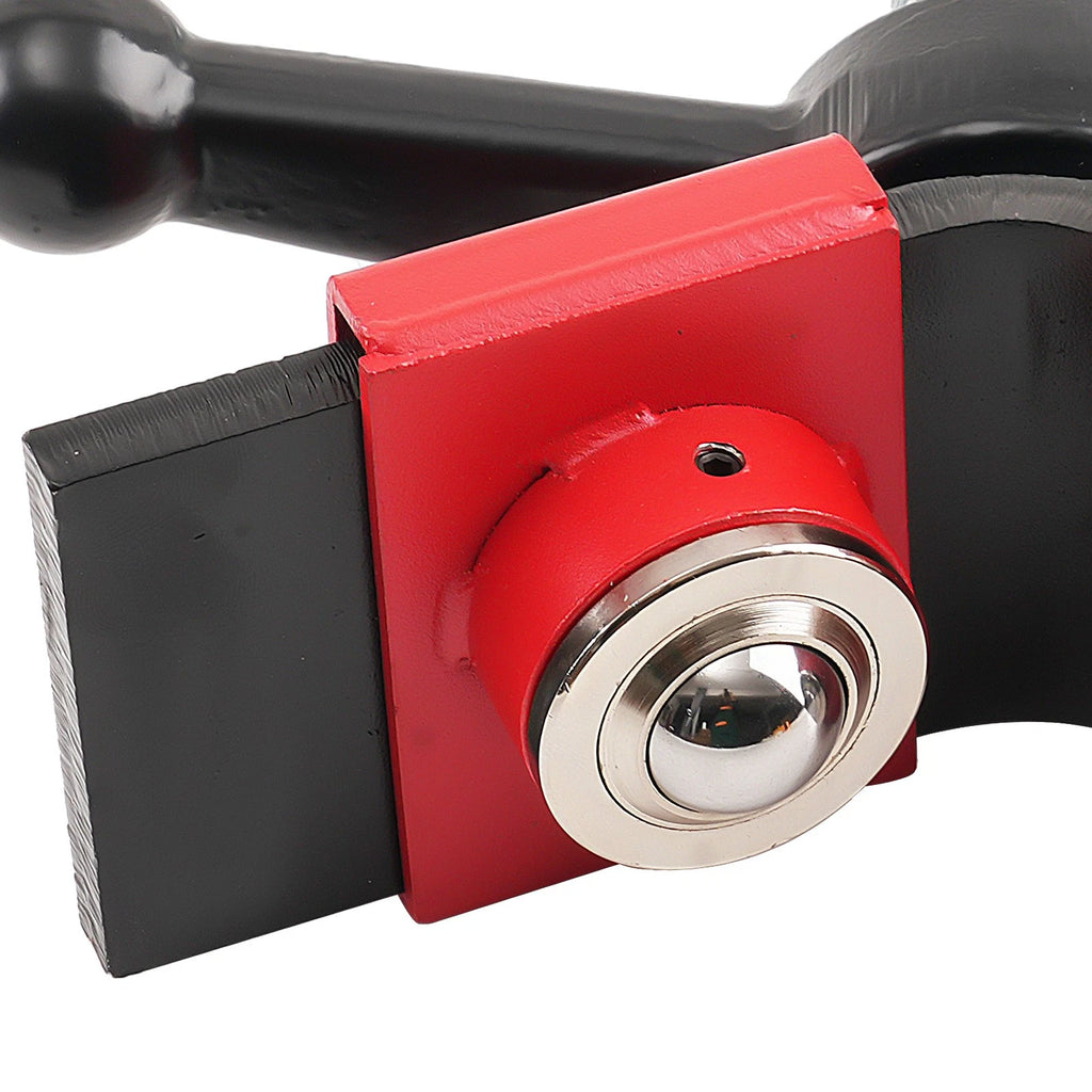 Ball Transfer Pipe Jack Stand for Adjustable Welding Support (24-42in)