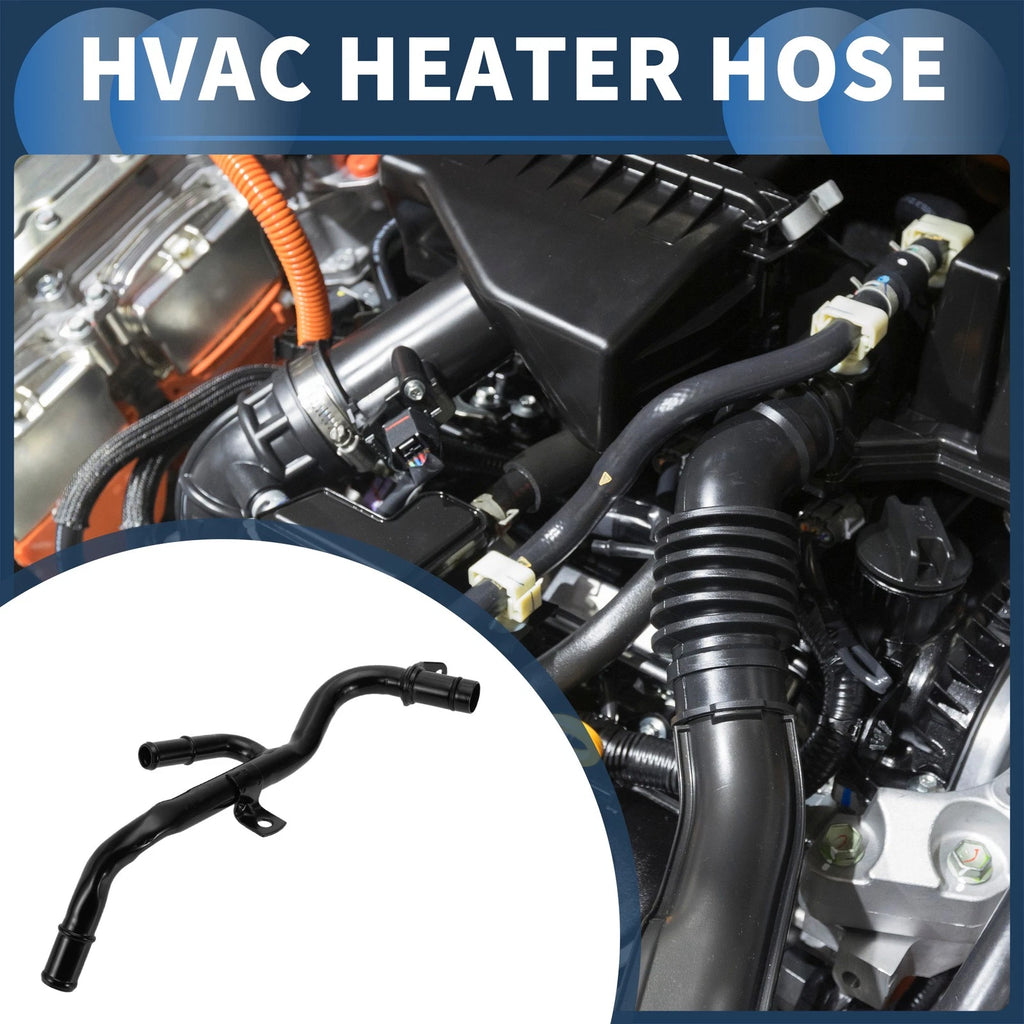 HVAC Heater Hose for Ford Windstar (1996–1998) No.F68Z18B402DA Metal Black