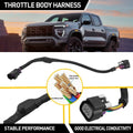 8 Pin to 6 Pin Throttle Body Adapter Harness for GM Trucks V8 (2003–2007) 25383922