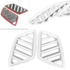 Front Upper Air Vent Outlet Cover Trim for Mitsubishi Eclipse Cross (2018) Silver