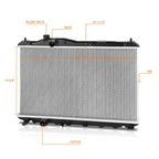 Aluminum Core Radiator DPI-13222 for Honda Civic 1.8L (2012–2015)