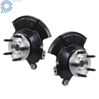 Front Steering Knuckles & Wheel Hub Bearings for Ford Edge (2007-2010)