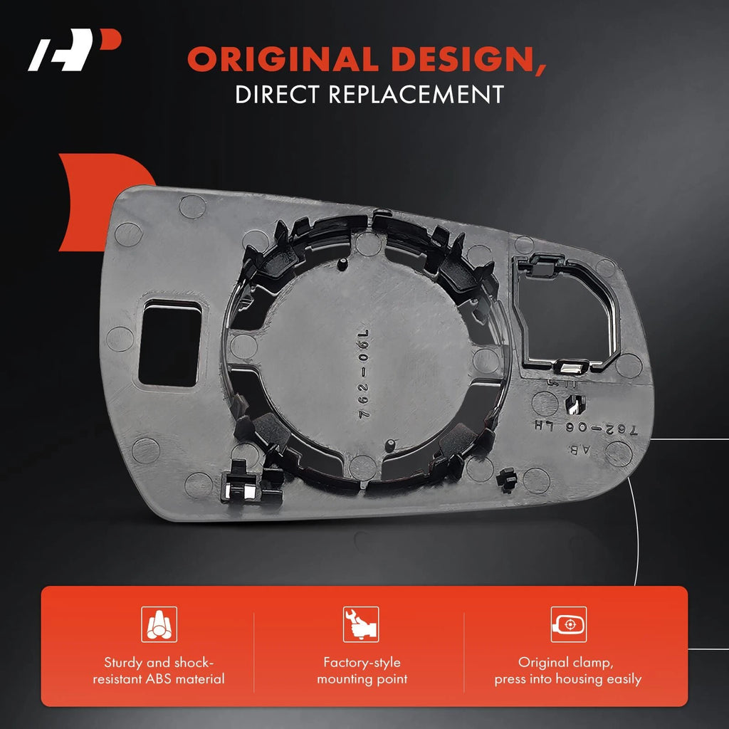 Driver Manual Mirror Glass for Chevy Malibu (2013-2015)