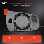 Driver Manual Mirror Glass for Chevy Malibu (2013-2015)