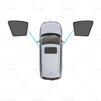 Magnetic Mesh Sun Blind Shades for Audi A4 Wagon B9 (2016–Present)
