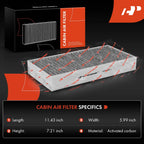 2X Activated Carbon Cabin Air Filter for BMW 228i xDrive Gran Coupe (2020–2023)