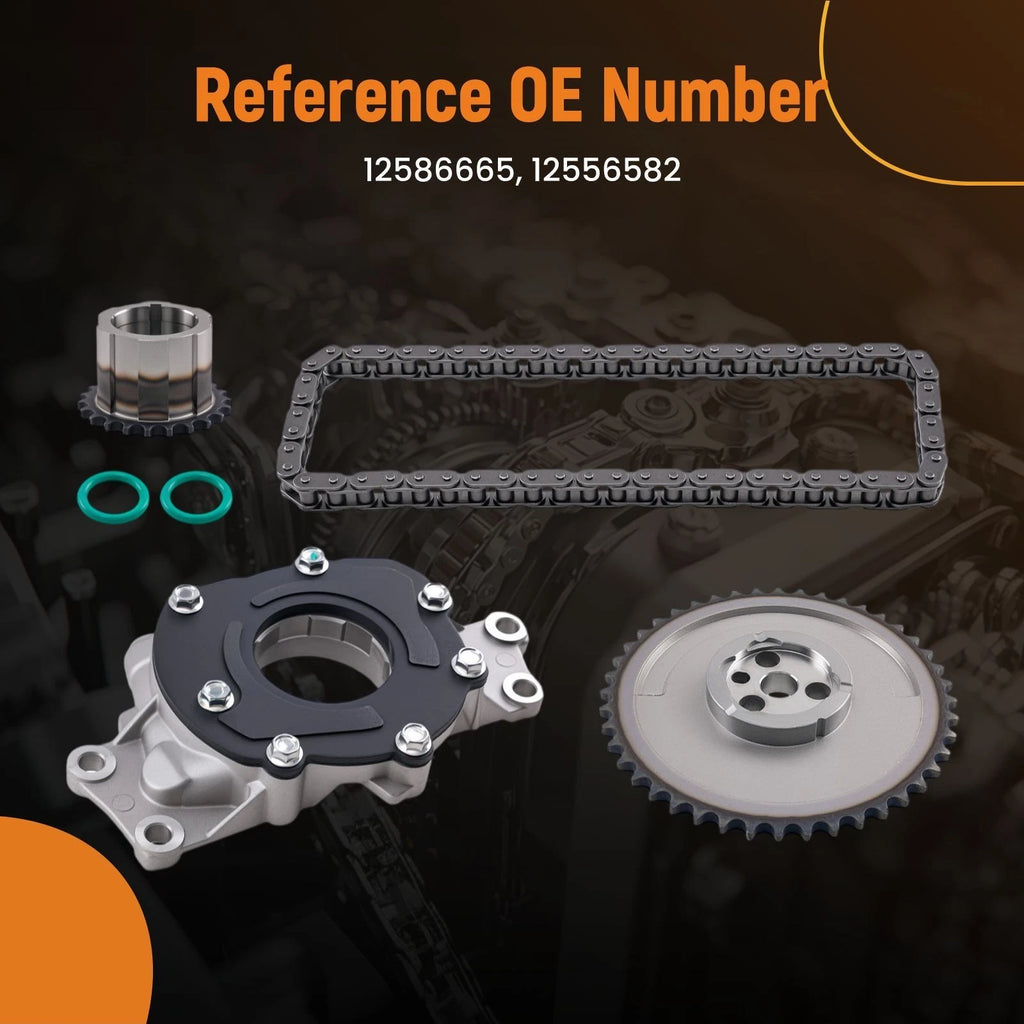 Timing Chain Kit for Chevy Tahoe (2000–2014) 12586665 12556582