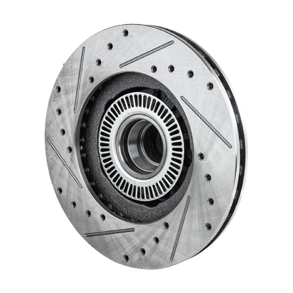 Brake Disc and Pad Kit for Ford Ranger (1998–2002) Cross-drilled