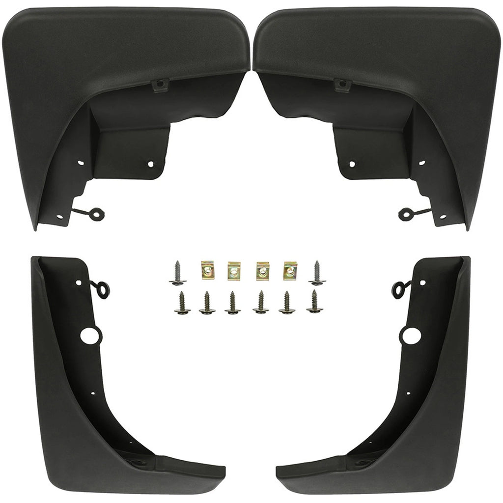Set of 4 Mud Flaps Splash Guards for Jeep Grand Cherokee (2011–2016)