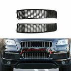 Pair Front Bumper Grille Outer Covers for Audi Q7 (2011â2015)
