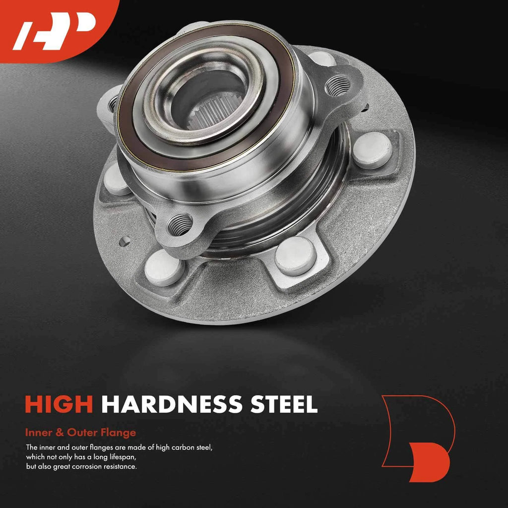 Front Wheel Bearing Hub for Chevrolet GMC Silverado Sierra 1500 (2007–2019)