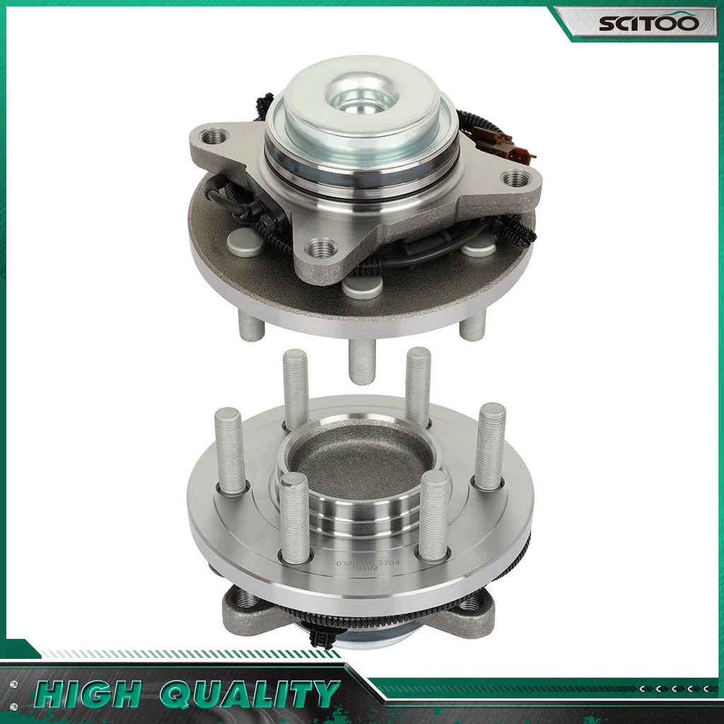 2X Wheel Bearing Hub Assembly for Ford F-150 (2015–2017) RWD