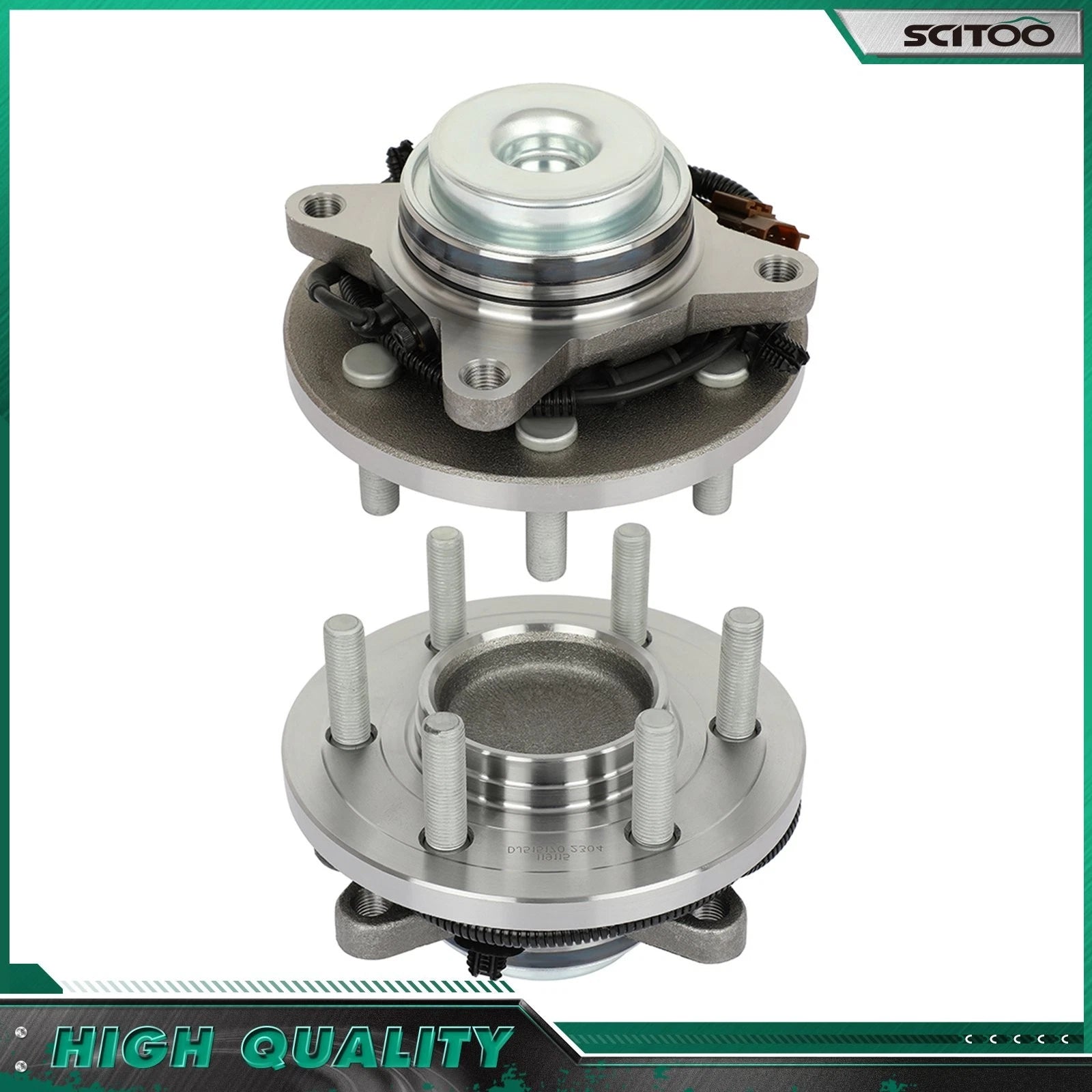 2X Wheel Bearing Hub Assembly for Ford F-150 (2015–2017) RWD