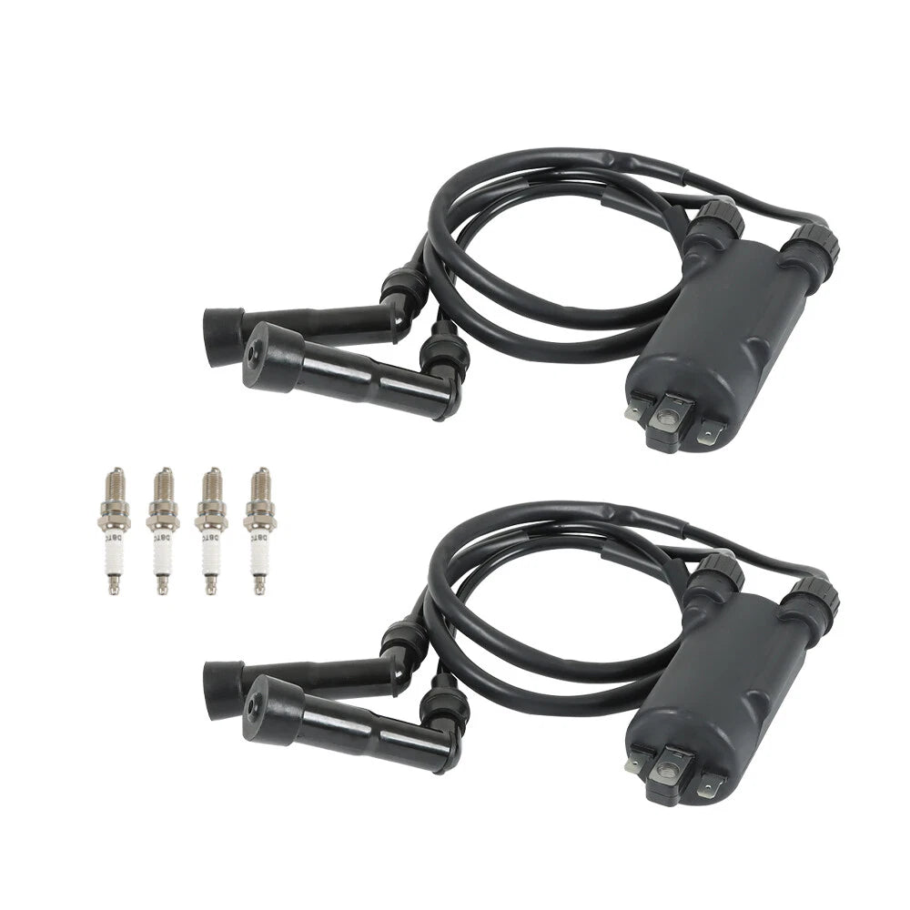 Ignition Coil & Spark Plug Set for Honda Goldwing 1100 1200 CB650 CB750C (1975–1987)