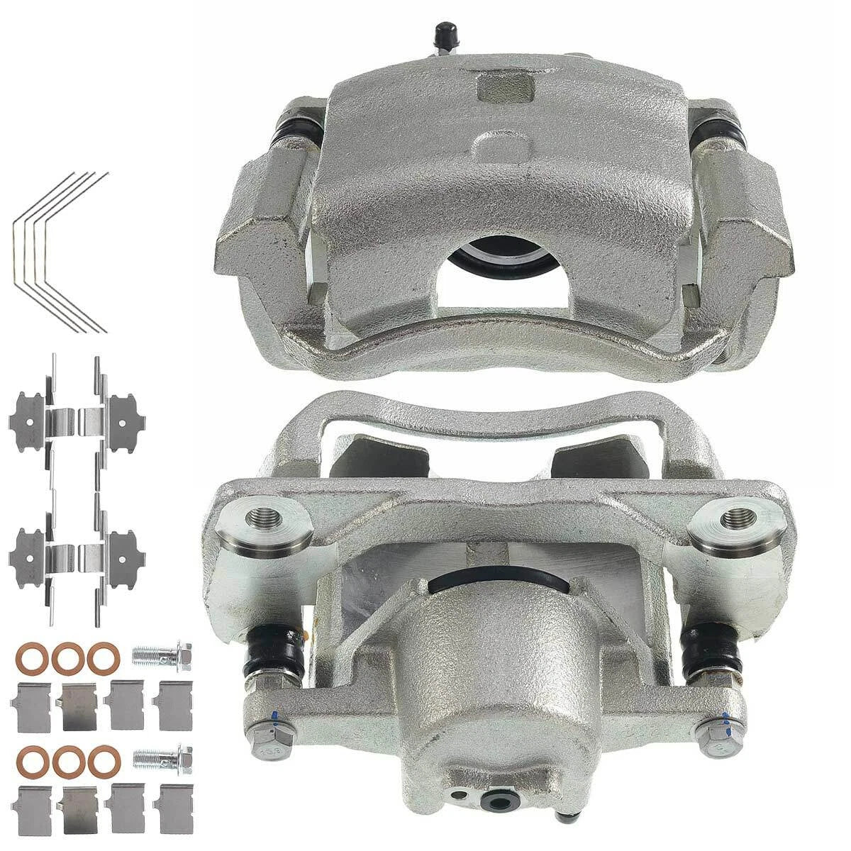 Set of 4 Brake Calipers w/ Bracket for Ford Fusion (2006–2012)