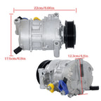 AC Compressor with Clutch for Audi A4 (2017–2020)