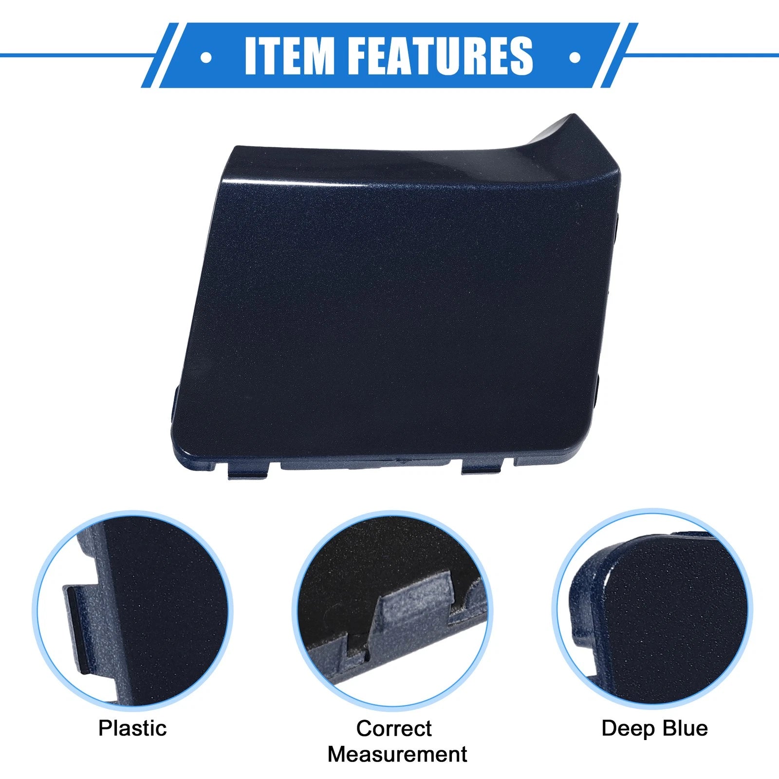 Tow Eye Hook Cover for Subaru Impreza (2010–2014) - Deep Blue