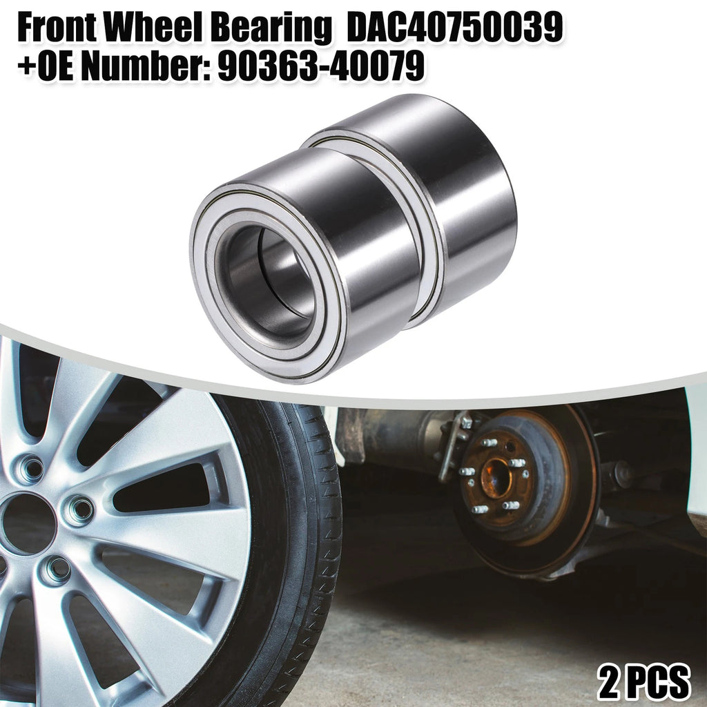2X Front Left Right Wheel Bearing DAC45840041 for Scion iQ (2012–2015)